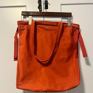 lululemon athletica Vibrant Orange Tote